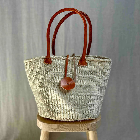 Asili sisal naturel mini tote bag Wild and Free the store