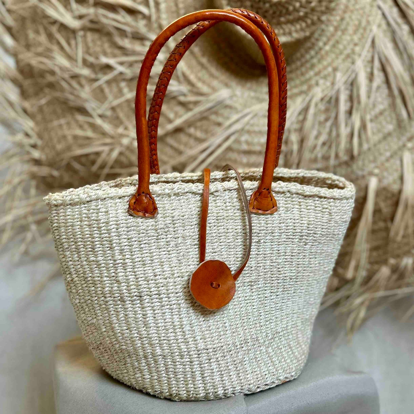 Asili sisal naturel mini tote bag Wild and Free the store