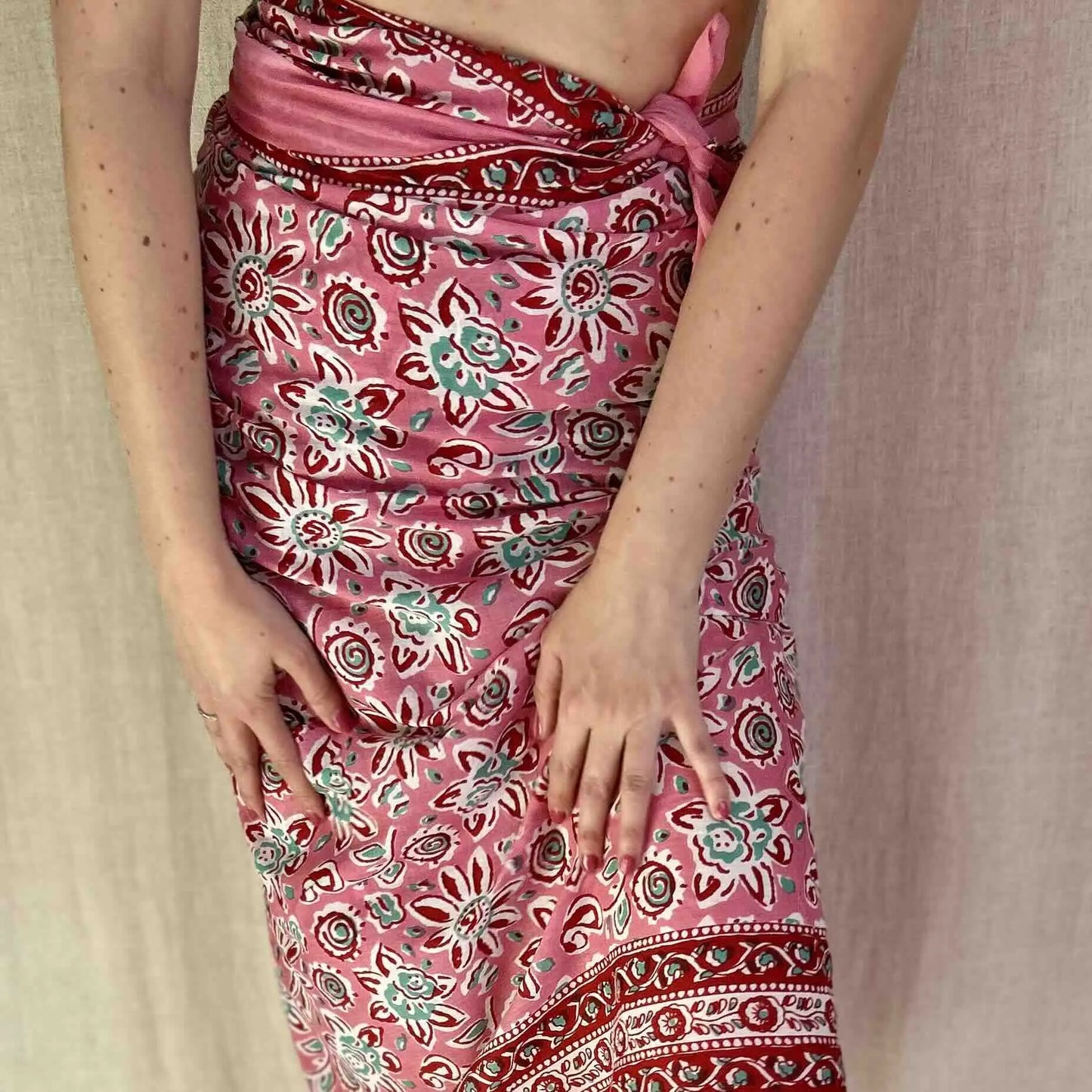 Heroe pareo roze bloemenprint Wild and Free the store