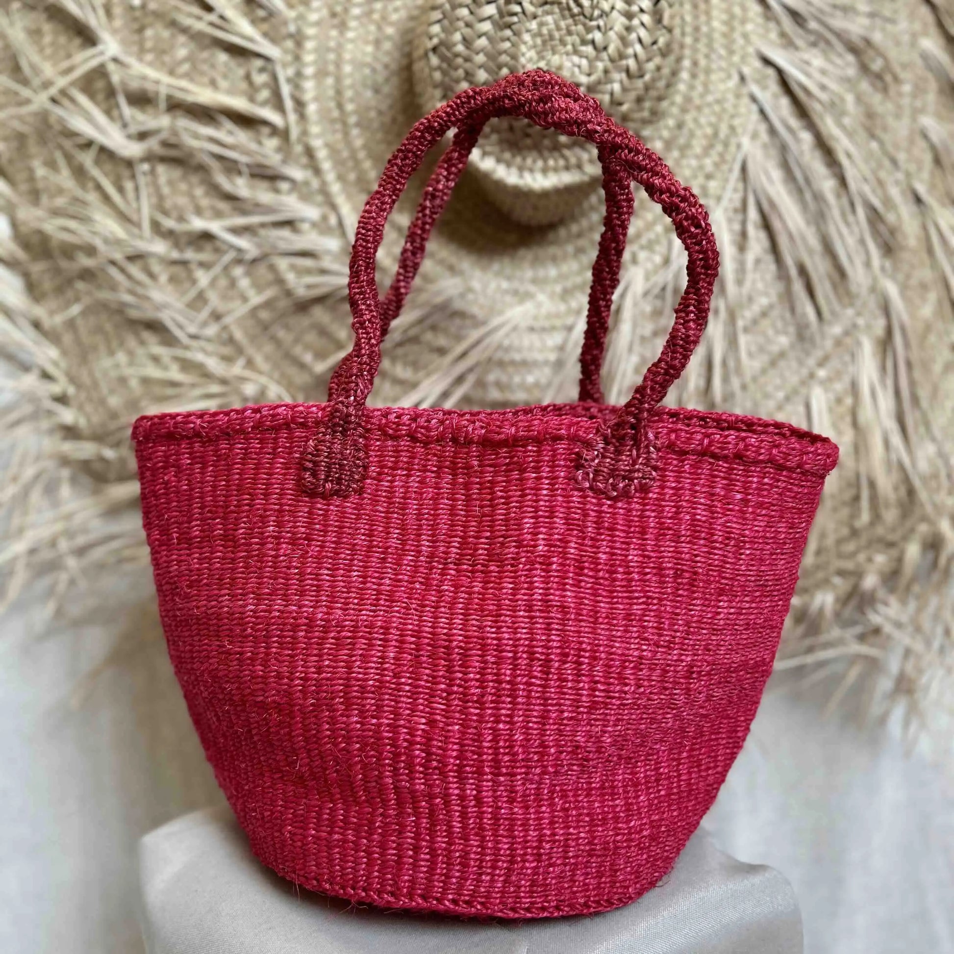 Upendo sisal roze shopper Wild and Free the store