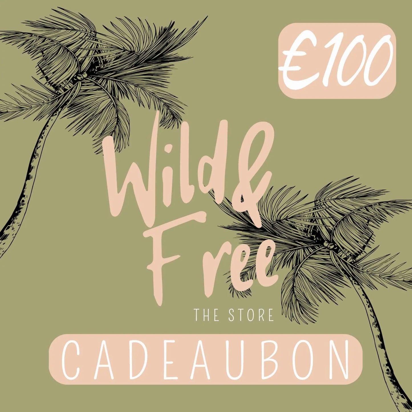 Wild and Free the store cadeaubon Wild and Free the store